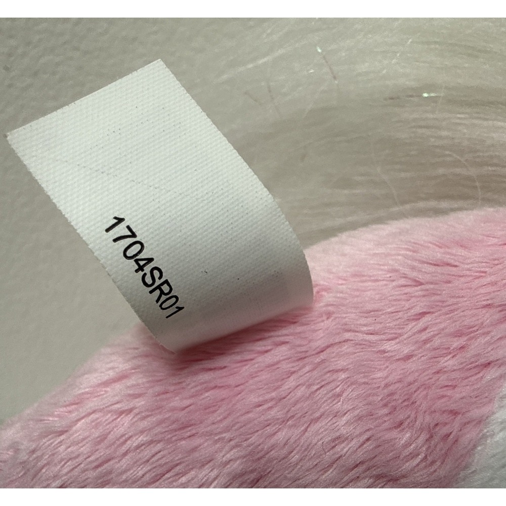 PUPPY SURPRISE Plush Toy Dog /puppies 2014 Pink White Sparkle Bow Stuffed Animal - Picture 13 of 13